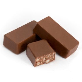 image Turron Chocolate Crujiente (en porciones de 20 gramos)